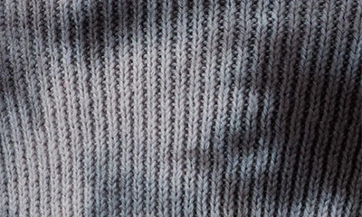 Nike Terra Tie Dye Cuff Cotton Rib Beanie In Black/ Grey