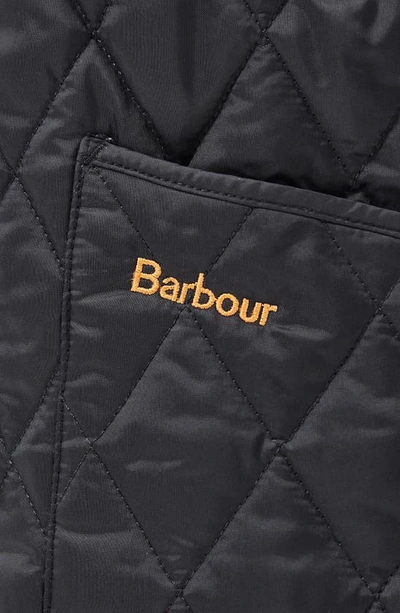 Barbour Annandale Water Resistant Quilted Utility Jacket In Black