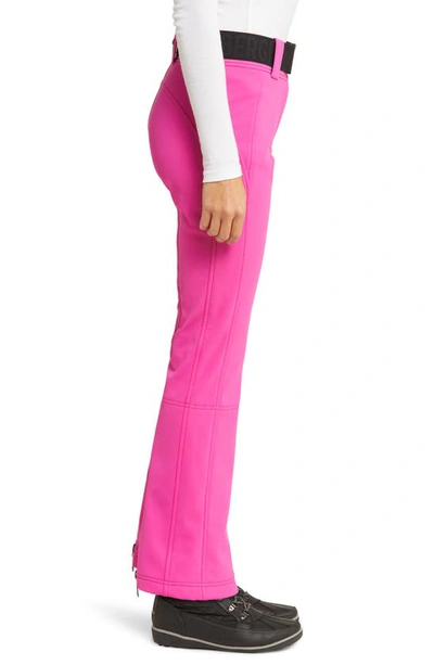 Shop Goldbergh Pippa Water Repellent Soft Shell Ski Pants In Passion Pink