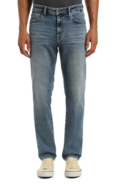 Shop Mavi Jeans Marcus Slim Straight Leg Jeans In Ocean Wave Organic Vintage