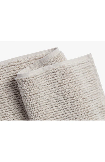 Shop Parachute Soft Rib Bath Mat In Bone