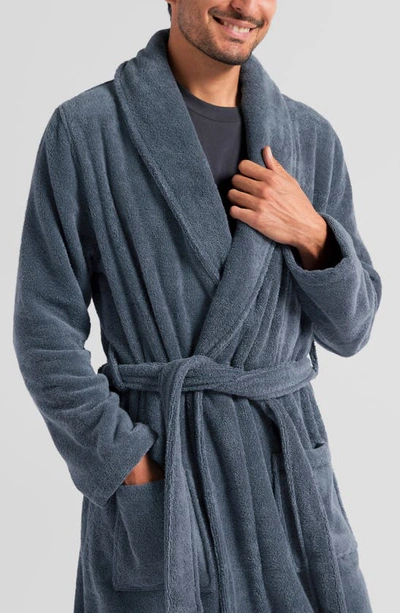 Shop Parachute Classic Turkish Cotton Robe In Dusk