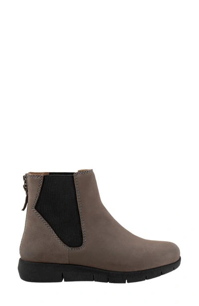 Shop Softwalk Albany Chelsea Boot In Grey