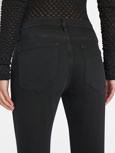 Shop Frame Le Garcon Jeans In Black