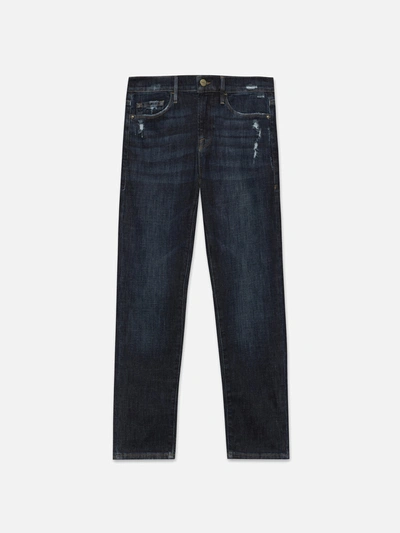 Frame Denim Le Garcon Covant Crop Jean In Blue