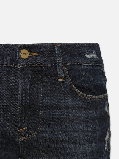 Frame Denim Le Garcon Covant Crop Jean In Blue