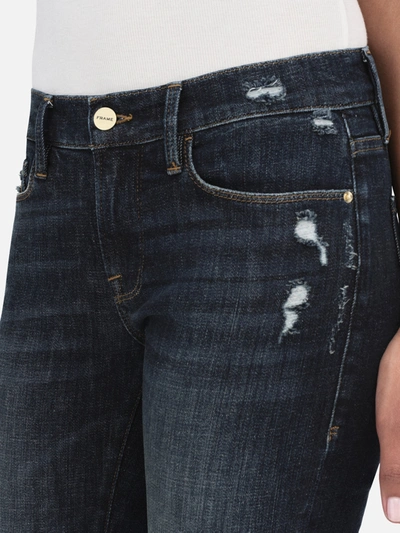 Frame Denim Le Garcon Covant Crop Jean In Blue