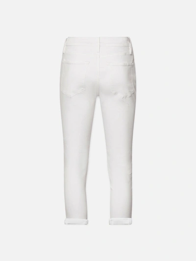 Shop Frame Le Garcon Jeans In White