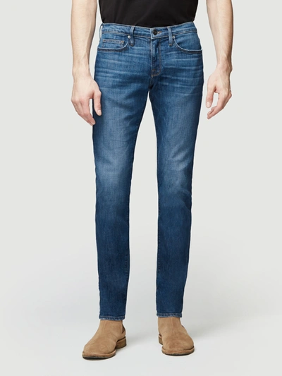 Shop Frame L'homme Slim Jeans Verdugo Denim In Blue