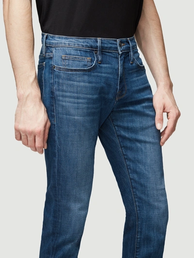 Frame L'homme Slim Jeans Dark Denim In Blue