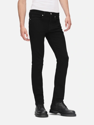 Shop Frame L'homme Slim Jeans In Black