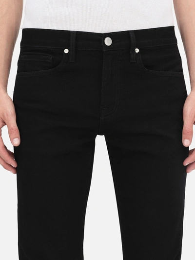 Shop Frame L'homme Slim Jeans In Black