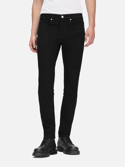 Shop Frame L'homme Slim Jeans In Black