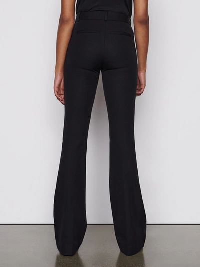 Shop Frame Le High Flare Trouser Pants In Black