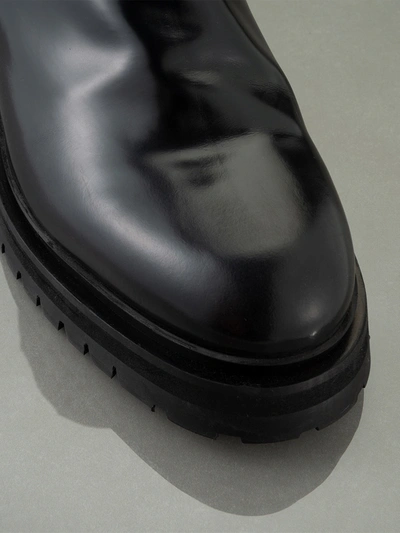 Shop Frame Men's Modern Chelsea Boots Noir 100% Leather In Black