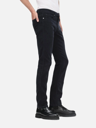 Frame Mid-rise Slim-fit Denim Trousers In Blue