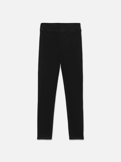 Shop Frame The Jetset Skinny Crop Jeans In Black