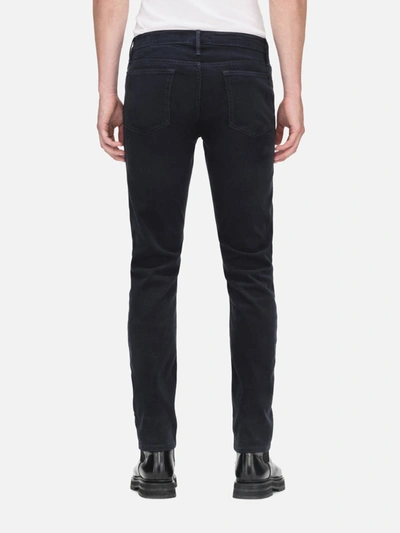 Frame Mid-rise Slim-fit Denim Trousers In Blue