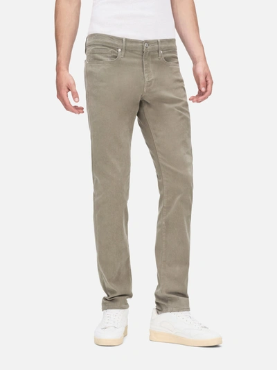 Frame L'homme Slim Brushed Twill Jeans In Gray
