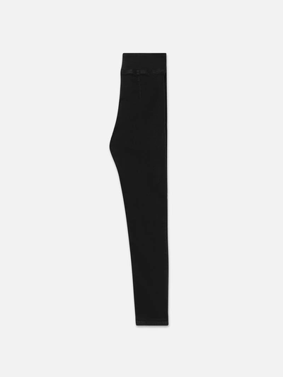 Shop Frame The Jetset Skinny Crop Jeans In Black