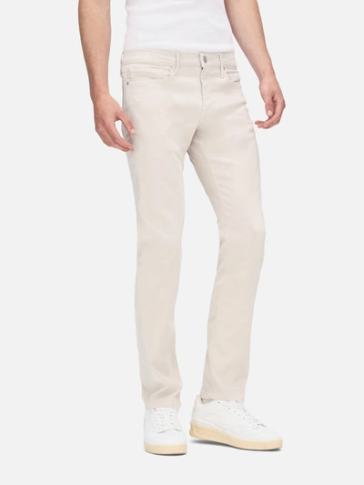Frame Straight Leg Jeans In Neutrals