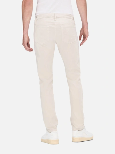 Frame Straight Leg Jeans In Neutrals