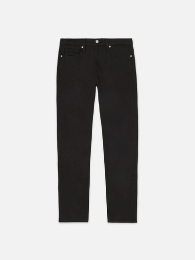 Shop Frame L'homme Slim Crop Jeans In Black