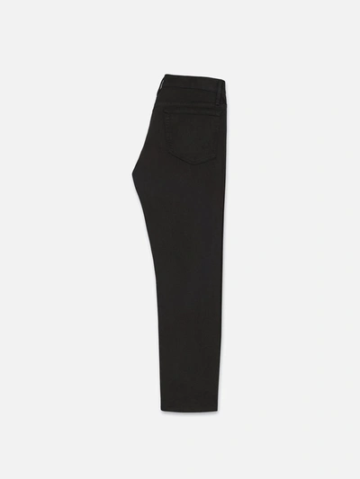 Shop Frame L'homme Slim Crop Jeans Noir Denim In Black