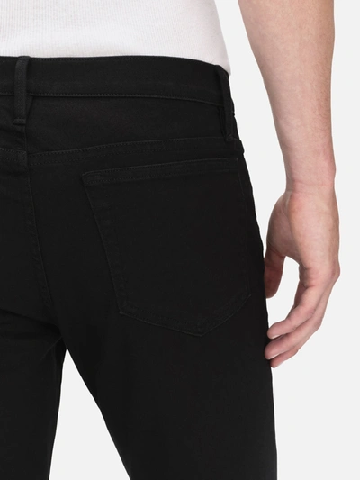 Shop Frame L'homme Slim Crop Jeans In Black