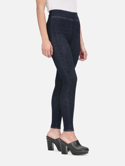 Shop Frame The Jetset Skinny Crop Jeans In Blue