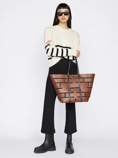Frame The Jetset Crop Mini Bootcut Jeans In Black