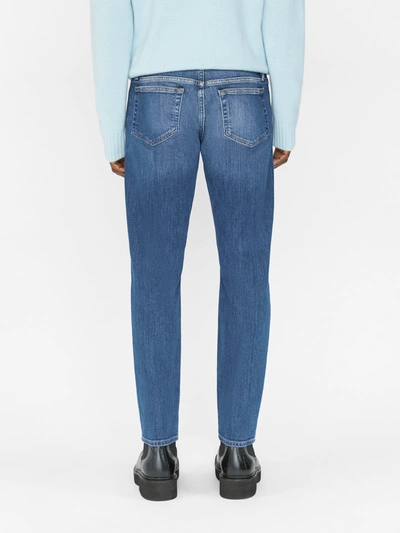 Shop Frame L'homme Slim Crop Jeans In Blue