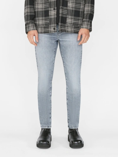 Shop Frame L'homme Skinny Degradable Jeans In Gray