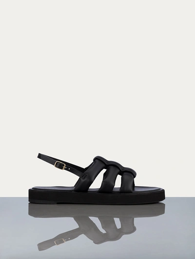 Shop Frame Le Weston Sandals In Black