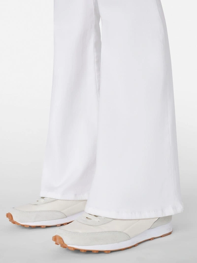 Frame The Jetset Flare Jeans In White