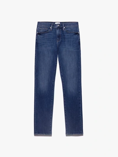 Shop Frame L'homme Slim Jeans Sun Peak Denim In Blue