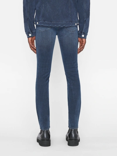 Shop Frame L'homme Skinny Jeans Okemo Denim In Blue