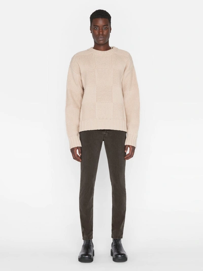 Frame L'homme Slim Brushed Twill Jeans In Green