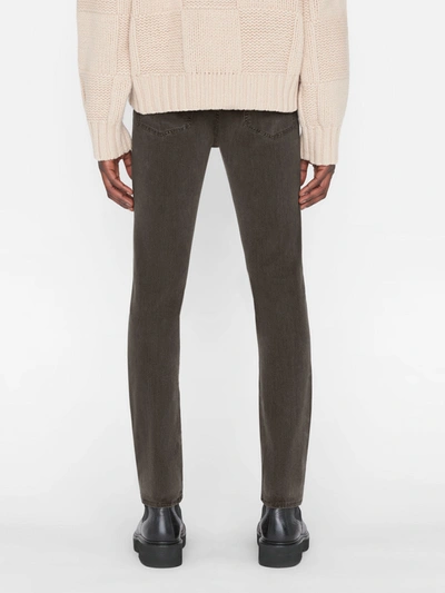 Frame L'homme Slim Brushed Twill Jeans In Green
