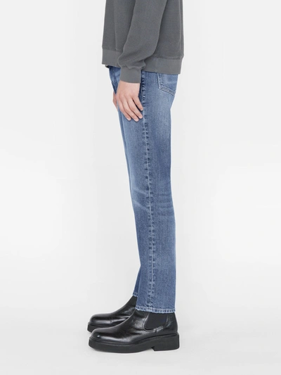 Shop Frame The Straight Jeans In Gray