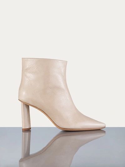 Shop Frame Odette Booties In Neutrals