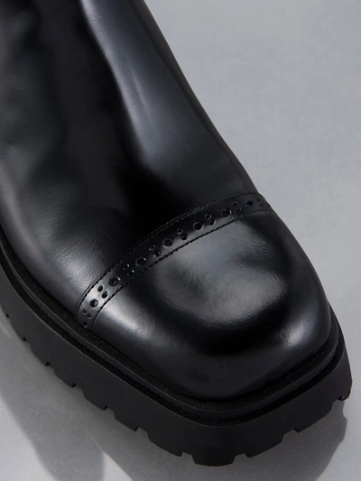 Shop Frame Lumi Lug Boots In Black