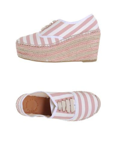 Shop Marc By Marc Jacobs Espadrilles In Pastel Pink