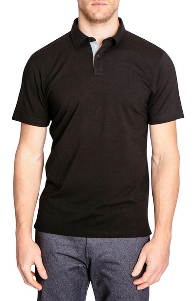 Shop Public Rec Go-to Athletic Fit Performance Polo In Black