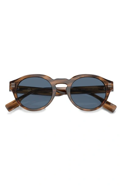 Shop Burberry 50mm Phantos Sunglasses In Brown