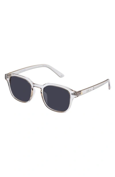 Aire Serpens 38mm Rectangular Sunglasses In Pebble