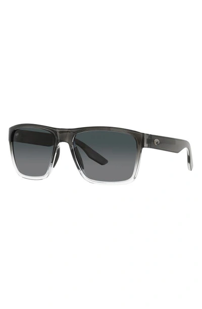 Shop Costa Del Mar Paunch Xl 59mm Gradient Square Sunglasses In Grey Gradient