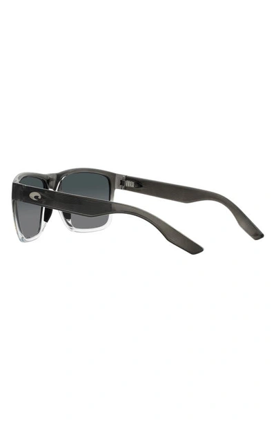 Costa Del Mar Paunch Xl 59mm Gradient Square Sunglasses In Grey Gradient