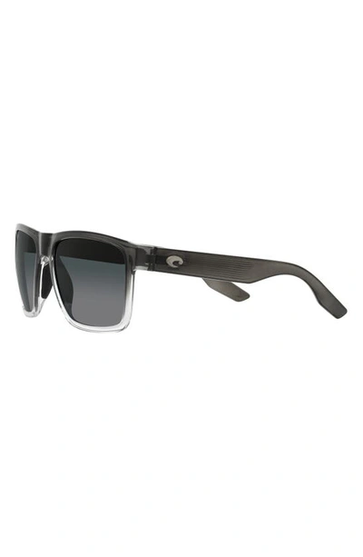 Costa Del Mar Paunch Xl 59mm Gradient Square Sunglasses In Grey Gradient