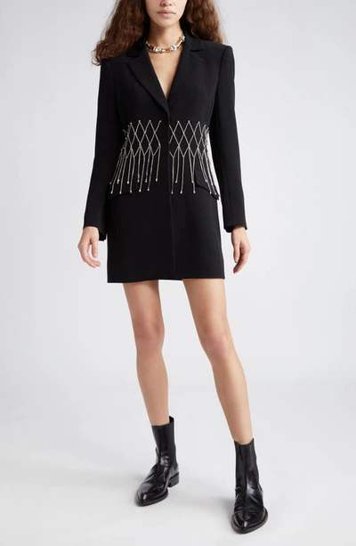 Shop Cinq À Sept Naydeen Blazer Dress In Black